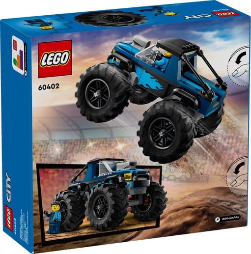 LEGO City Blå monstertruck 60402