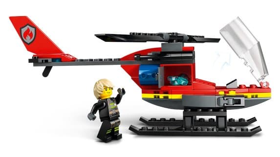 LEGO City Brandräddningshelikopter 60411