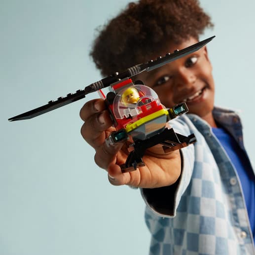 LEGO City Brandräddningshelikopter 60411