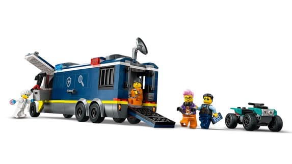 LEGO City Polisens mobila laboratoriebil 60418