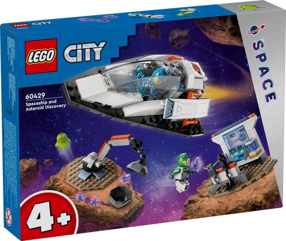 LEGO City 4+ Rymdskepp och asteroidupptäckt 60429