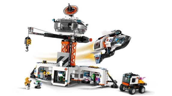 LEGO City Rymdbas och raketuppskjutningsramp 60434