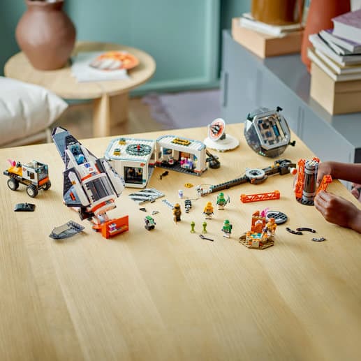 LEGO City Rymdbas och raketuppskjutningsramp 60434