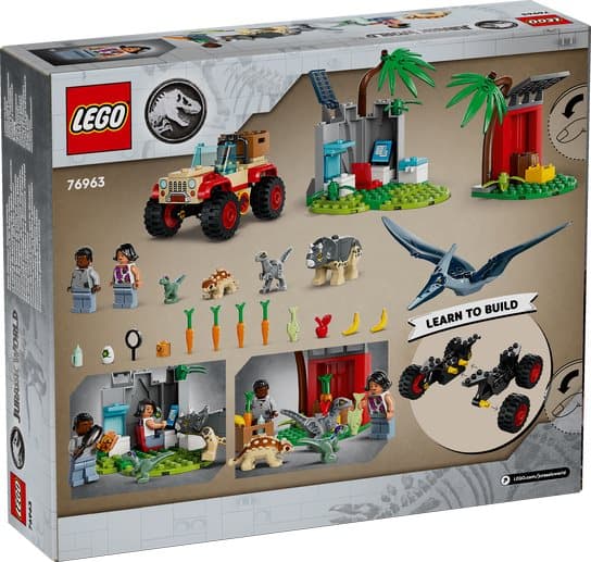 LEGO Jurassic World 4+ Räddningscenter för dinosaurieungar 76963