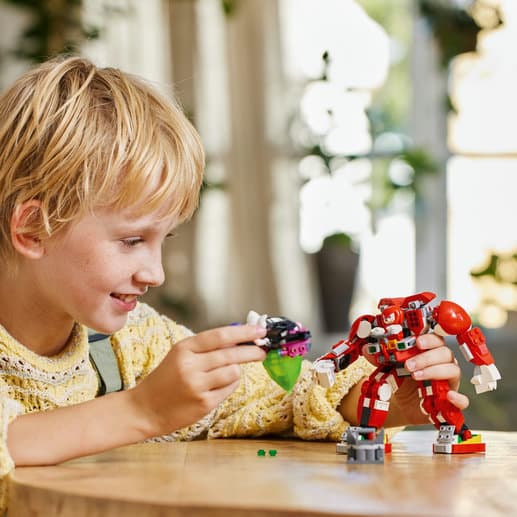 LEGO Sonic Knuckles robotväktare 76996