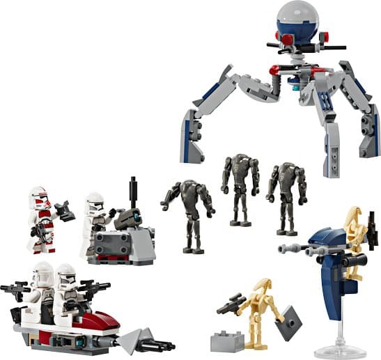 LEGO Star Wars Clone Trooper och Battle Droid Battle Pack 75372