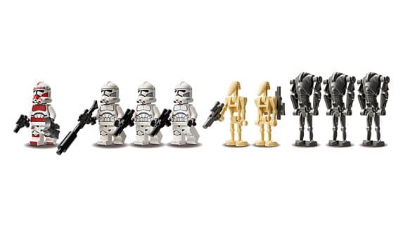 LEGO Star Wars Clone Trooper och Battle Droid Battle Pack 75372