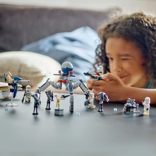 LEGO Star Wars Clone Trooper och Battle Droid Battle Pack 75372