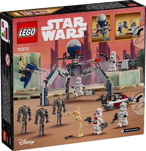 LEGO Star Wars Clone Trooper och Battle Droid Battle Pack 75372