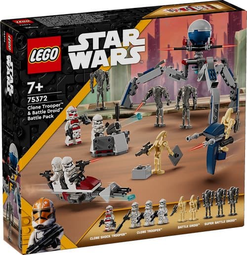 LEGO Star Wars Clone Trooper och Battle Droid Battle Pack 75372