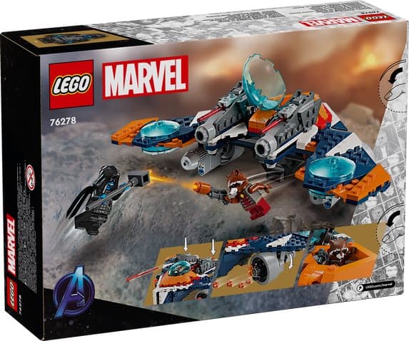 LEGO Super Heroes Rockets Warbird mot Ronan 76278