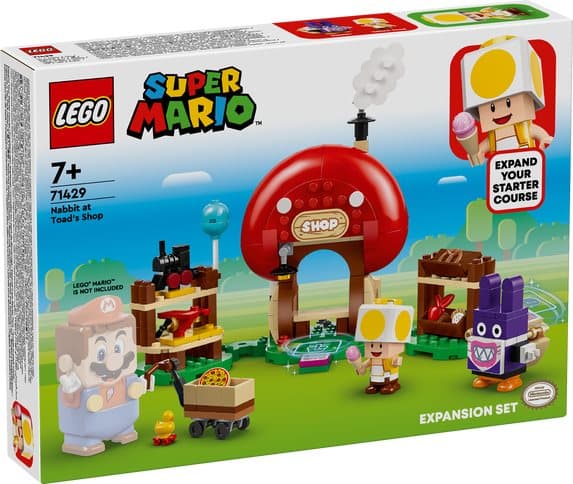 LEGO Super Mario Nabbit vid Toads butik Expansionsset 71429