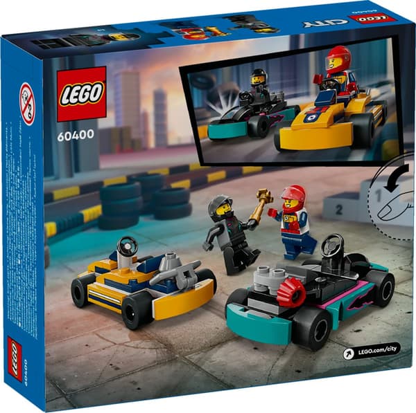 Gokarter och racerförare LEGO® City (60400)