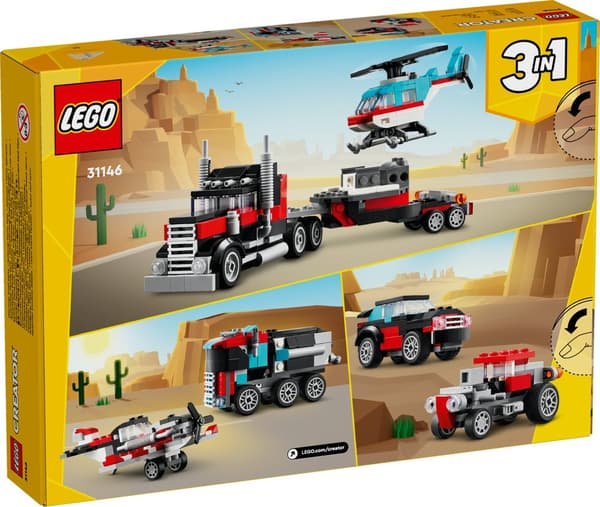 Flakbil med helikopter LEGO® Creator (31146)