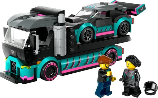 Racerbil och biltransport LEGO® City (60406)