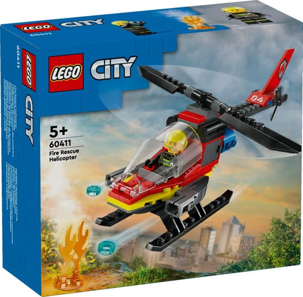 Brannhelikopter LEGO® City (60411)