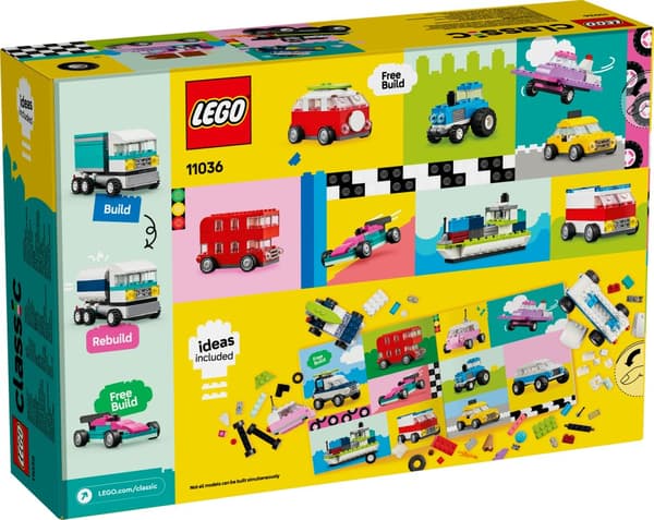 Kreativa fordon LEGO® Classic (11036)