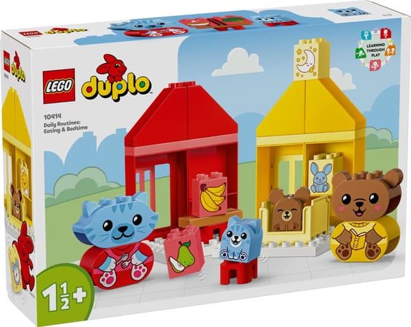 Vardagsrutiner: mat och nattning LEGO® DUPLO My First (10414)