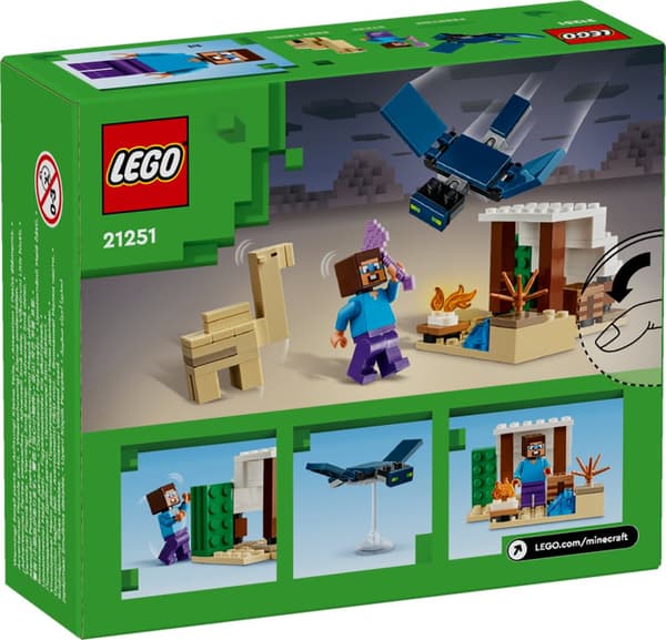 Steves ørkenekspedisjon LEGO® Minecraft (21251)