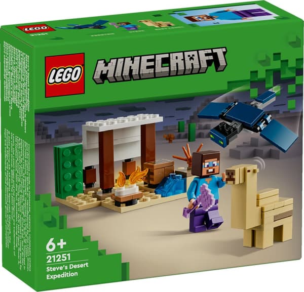 Steves ørkenekspedisjon LEGO® Minecraft (21251)