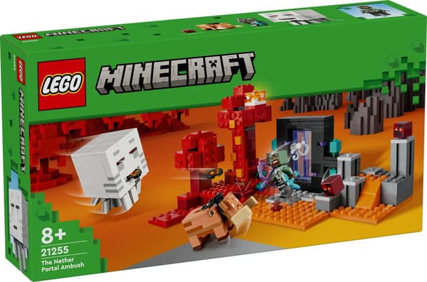 Bakholdsangrep ved underverdenportalen LEGO® Minecraft (21255)