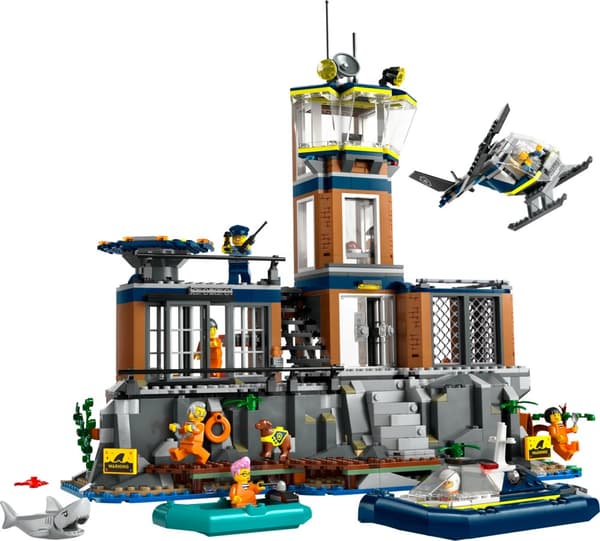 Politiets fengselsøy LEGO® City (60419)