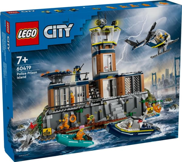 Politiets fengselsøy LEGO® City (60419)
