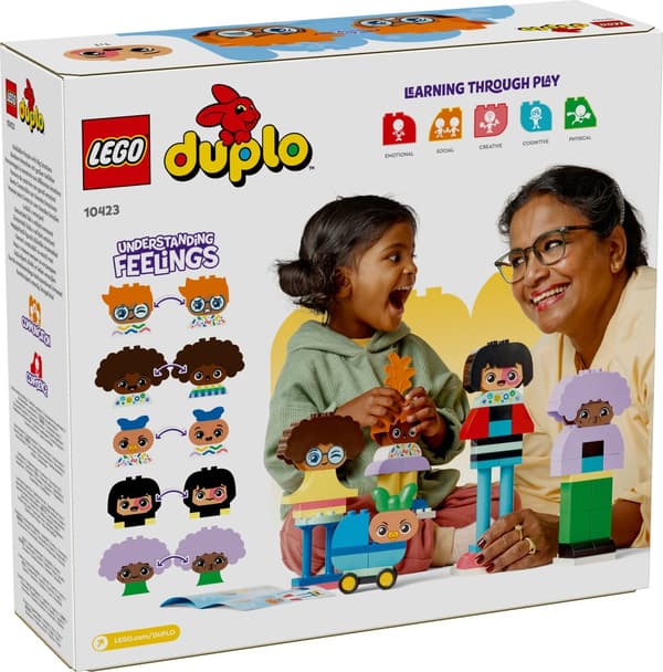 Byggbara människor med stora känslor LEGO® DUPLO Town (10423)