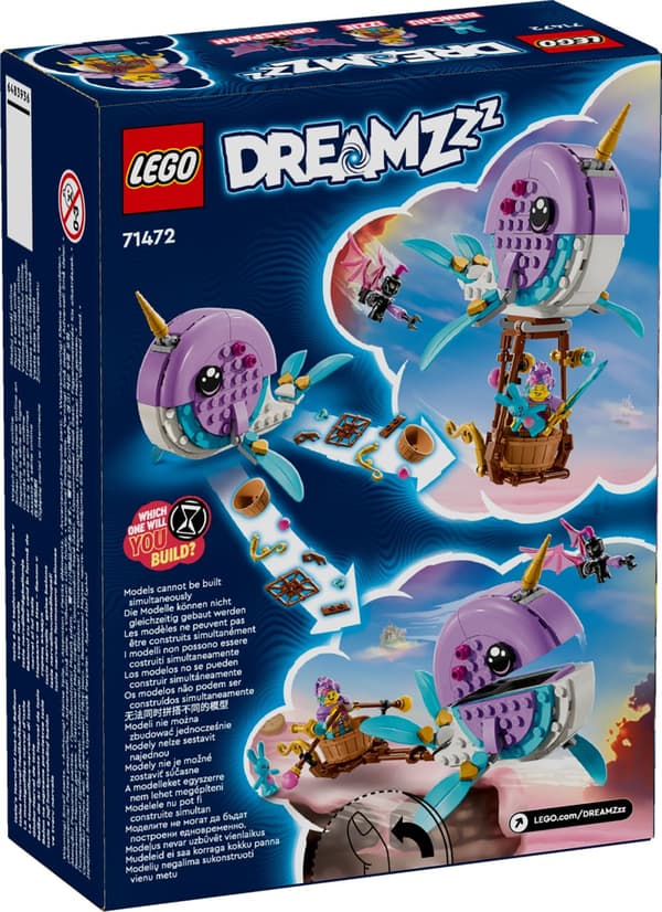 Izzies narhval med luftballong LEGO® DREAMZzz (71472)