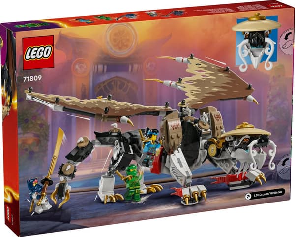 Mästardraken Egalt LEGO® Ninjago (71809)