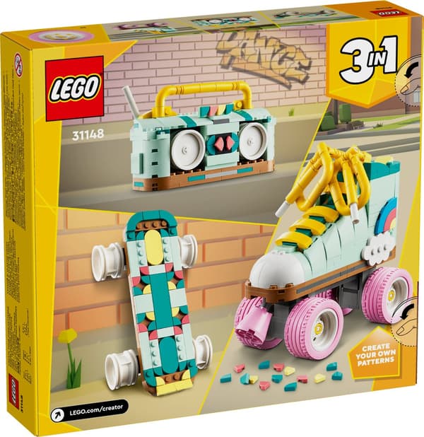 Retrorullskridsko LEGO® Creator (31148)