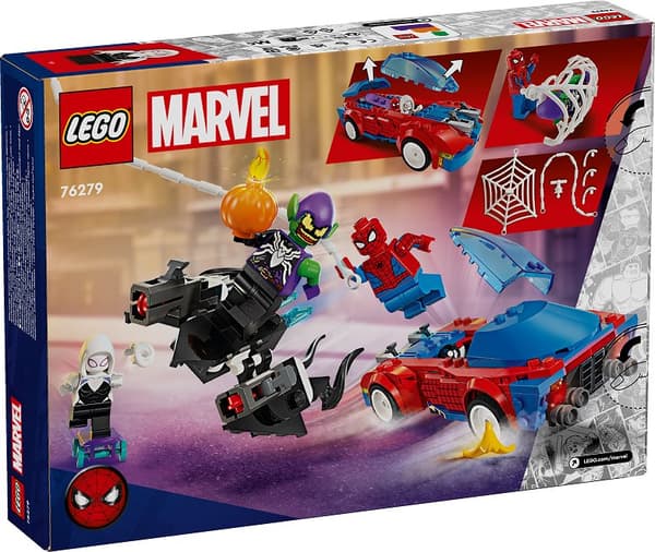 Marvel Spider-Mans racerbil & Venom Green Goblin LEGO® Super Heroes (76279)