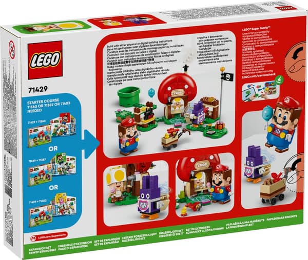 Nabbit vid Toads butik – Expansionsset LEGO® Super Mario (71429)