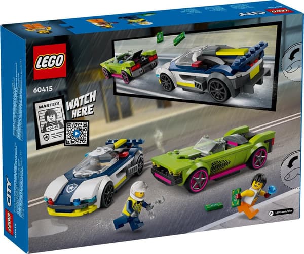 LEGO® City Jakt med polisbil och muskelbil 60415
