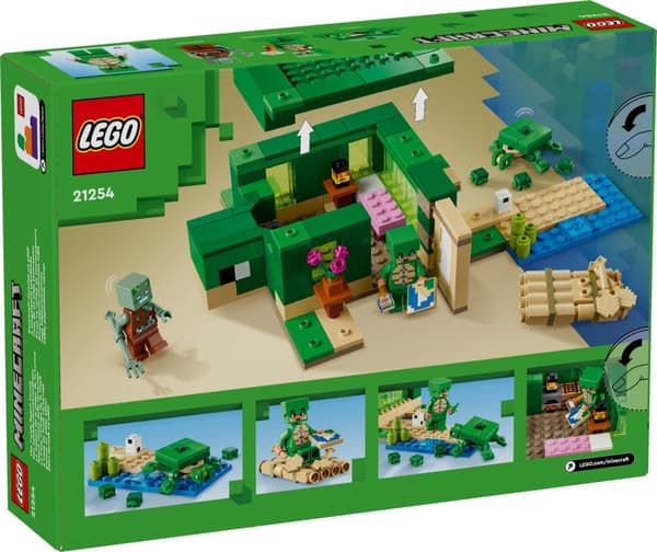 LEGO® Minecraft Sköldpaddshuset 21254