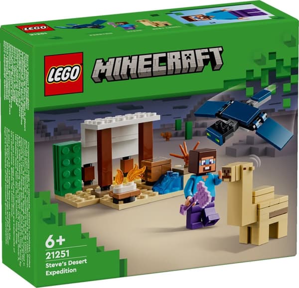 LEGO® Minecraft Steves ökenexpedition 21251