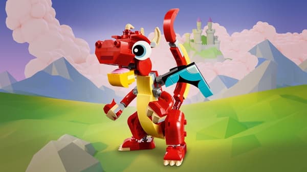 LEGO® Creator 3in1 Röd drake 31145