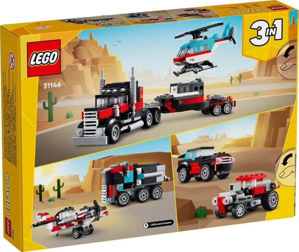 LEGO® Creator 3in1 Flakbil med helikopter 31146