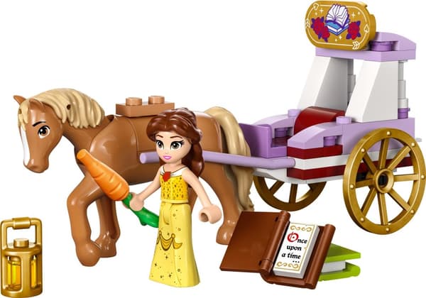 LEGO® Disney Belles sagovagn med häst 43233