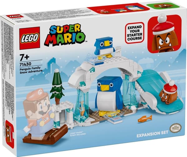 LEGO® Super Mario™ Penguinfamiljens snöäventyr Expansionsset 71430