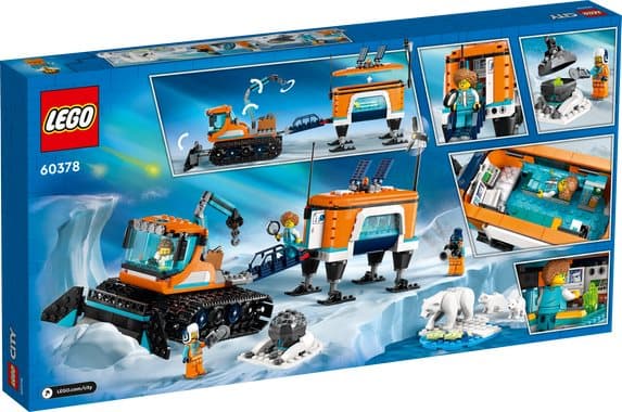 LEGO City Polarutforskarbil och mobilt labb 60378