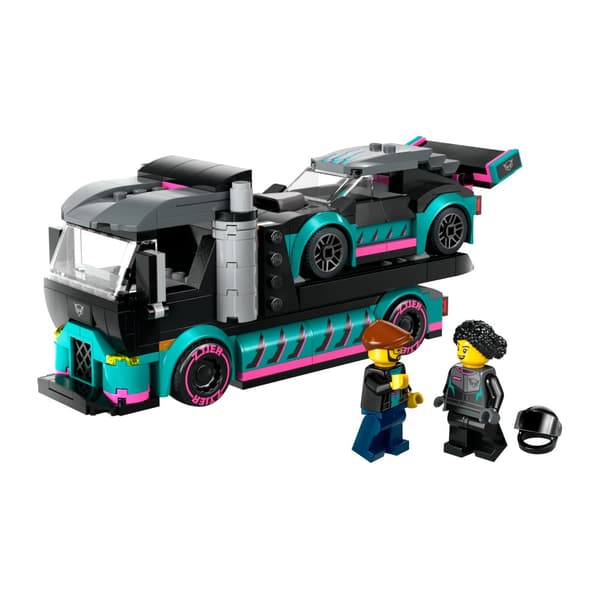 LEGO City - Kilpa-auto ja autonkuljetusauto