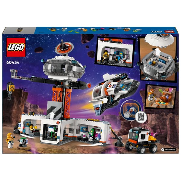 LEGO City - Rymdbas och raketuppskjutningsramp