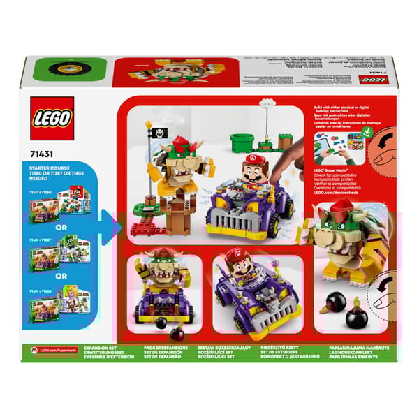 LEGO Super Mario - Bowsers muskelbil – Expansionsset