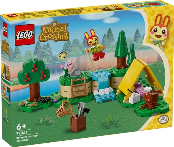 LEGO Animal Crossing 77047 Bunnie ulkoilua harrastamassa