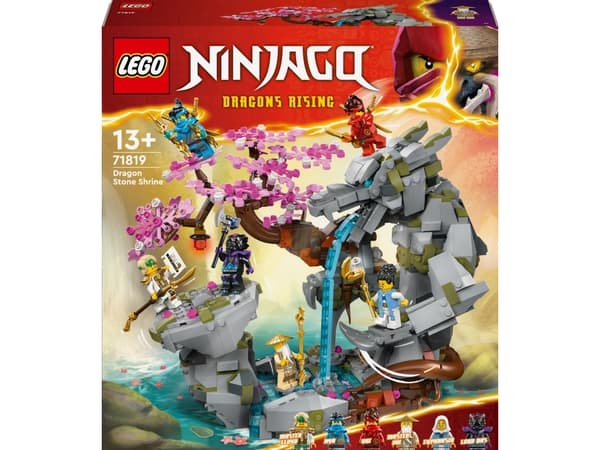 LEGO Ninjago 71819 Lohikäärmeen kivipyhättö