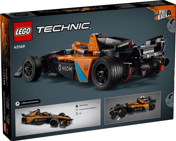 LEGO Technic 42169 NEOM McLaren Formel E racerbil