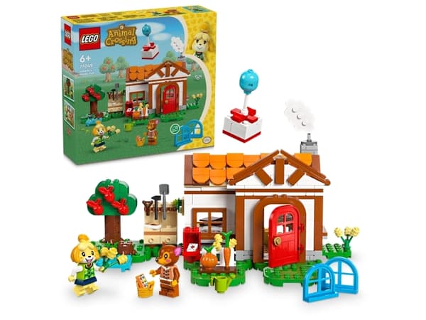 LEGO Animal Crossing 77049 Isabelle talossa vierailulla