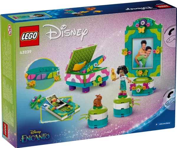LEGO Disney Classic 43239 Mirabels bilderamme og smykkeskrin