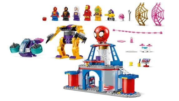 LEGO Super Heroes 4+ Team Spideys näthögkvarter 10794